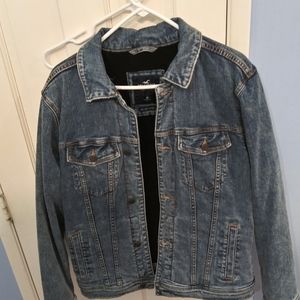 Hollister mens denim jacket